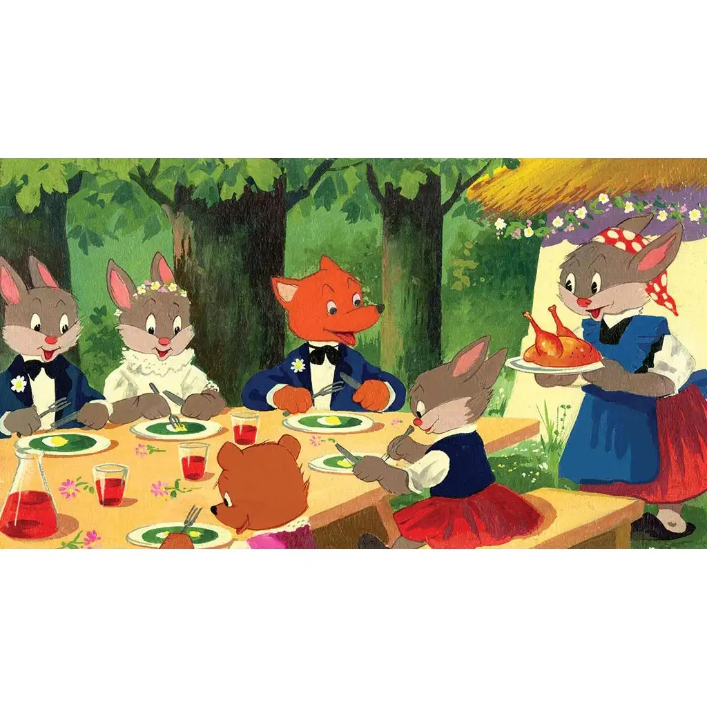 Erdei lakodalom diafilm kép 3