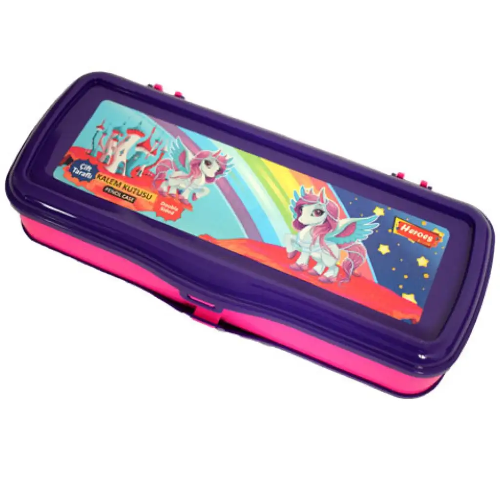 Heroes: Műanyag tolltartó kétrekeszes, többféle változatban kép 5