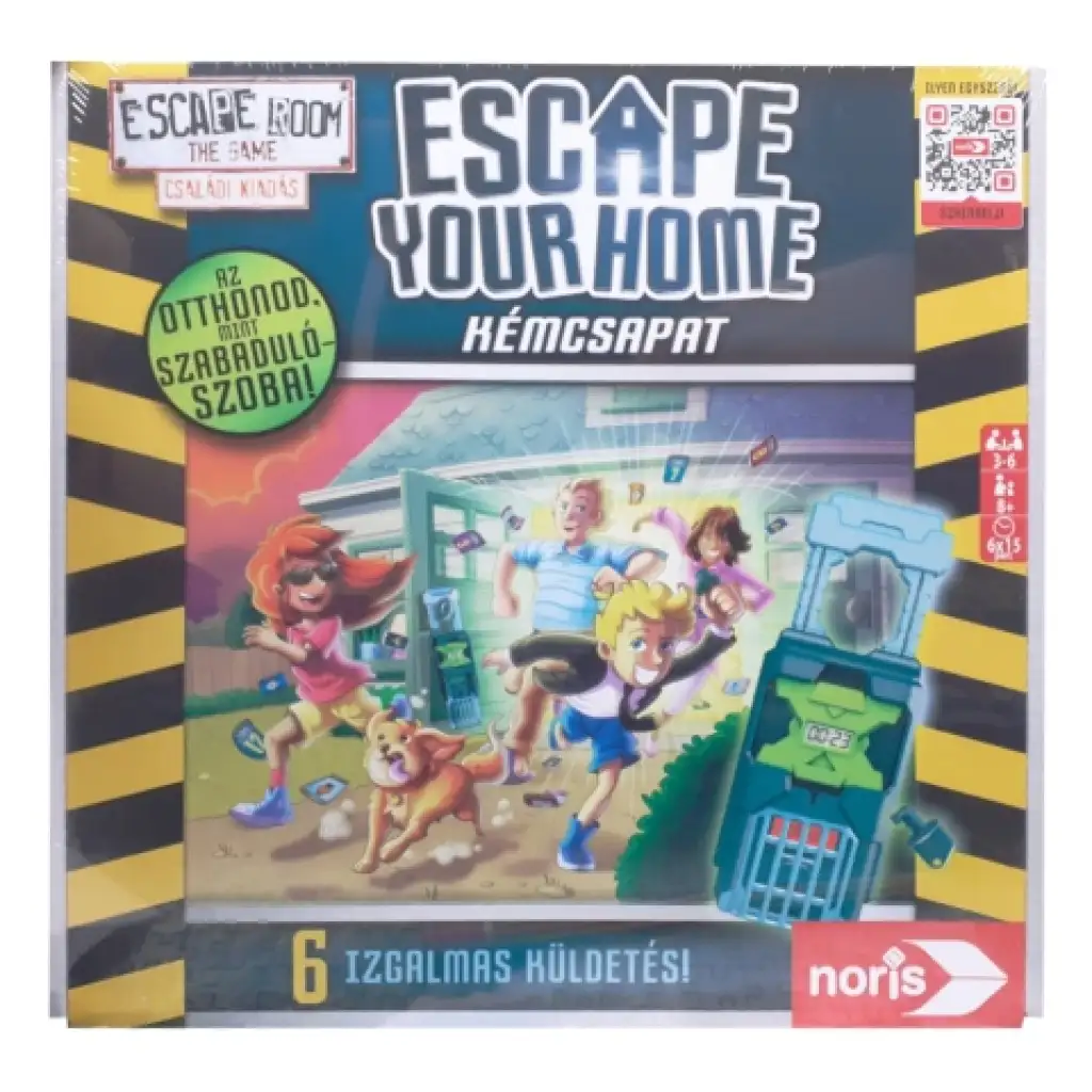 Escape Your Home Kémcsapat társasjáték