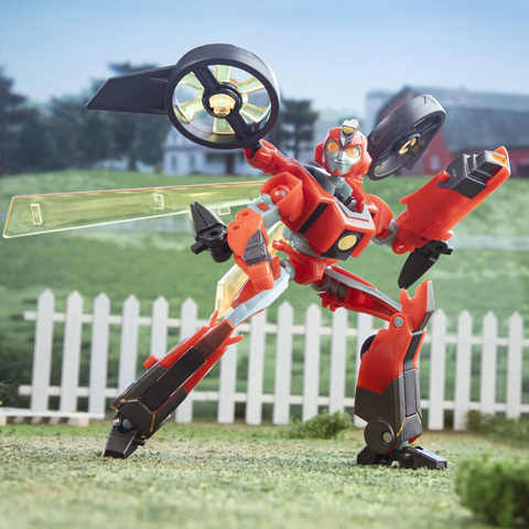 Transformers: EarthSpark Deluxe Terran Twitch átalakítható akciófigura - Hasbro kép 3