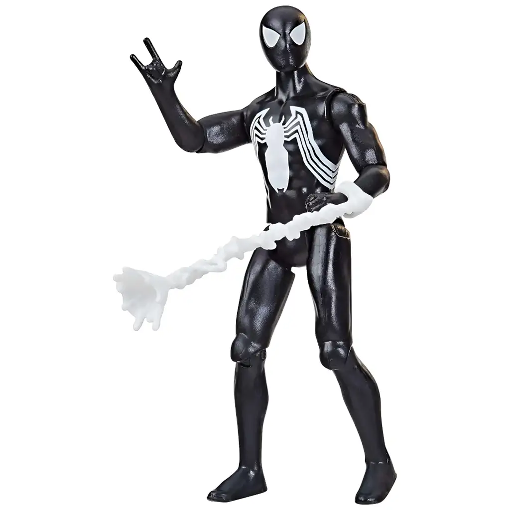 Marvel: Spider-Man - Symbiote Suit Fekete Pókember akciófigura 10 cm - Hasbro kép 2