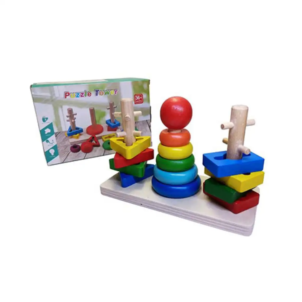 Fa szivárványorony fejlesztő játék