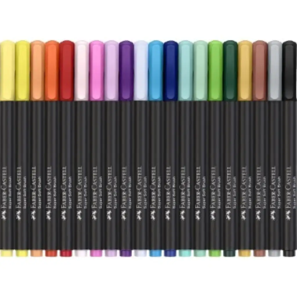 Faber-Castell: Black Edition 20db-os színes filctoll szett kép 2