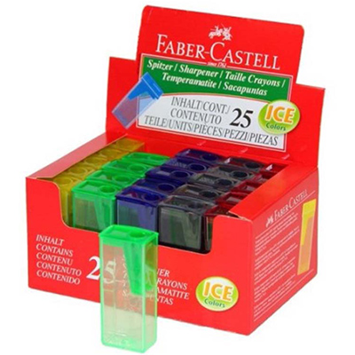 Faber-Castell: Élénk színű hegyező többféle változatban