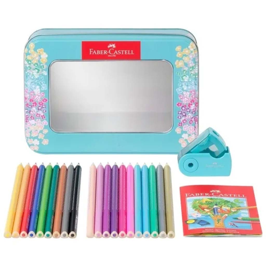 Faber-Castell: Sparkle színesceruza szett – 20 darabos fém díszdobozos kép 2