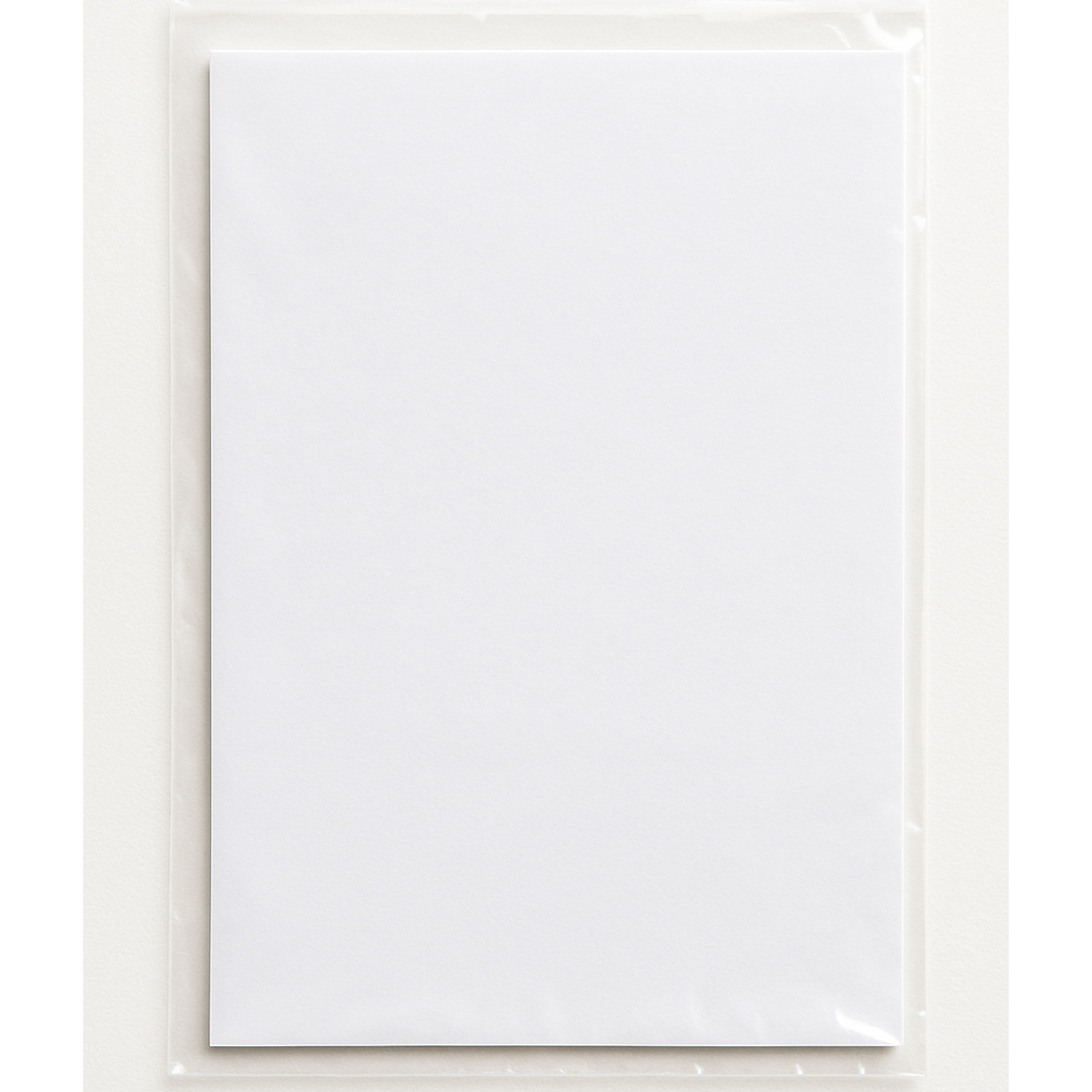 Famentes rajzlap A/4 120g fóliában