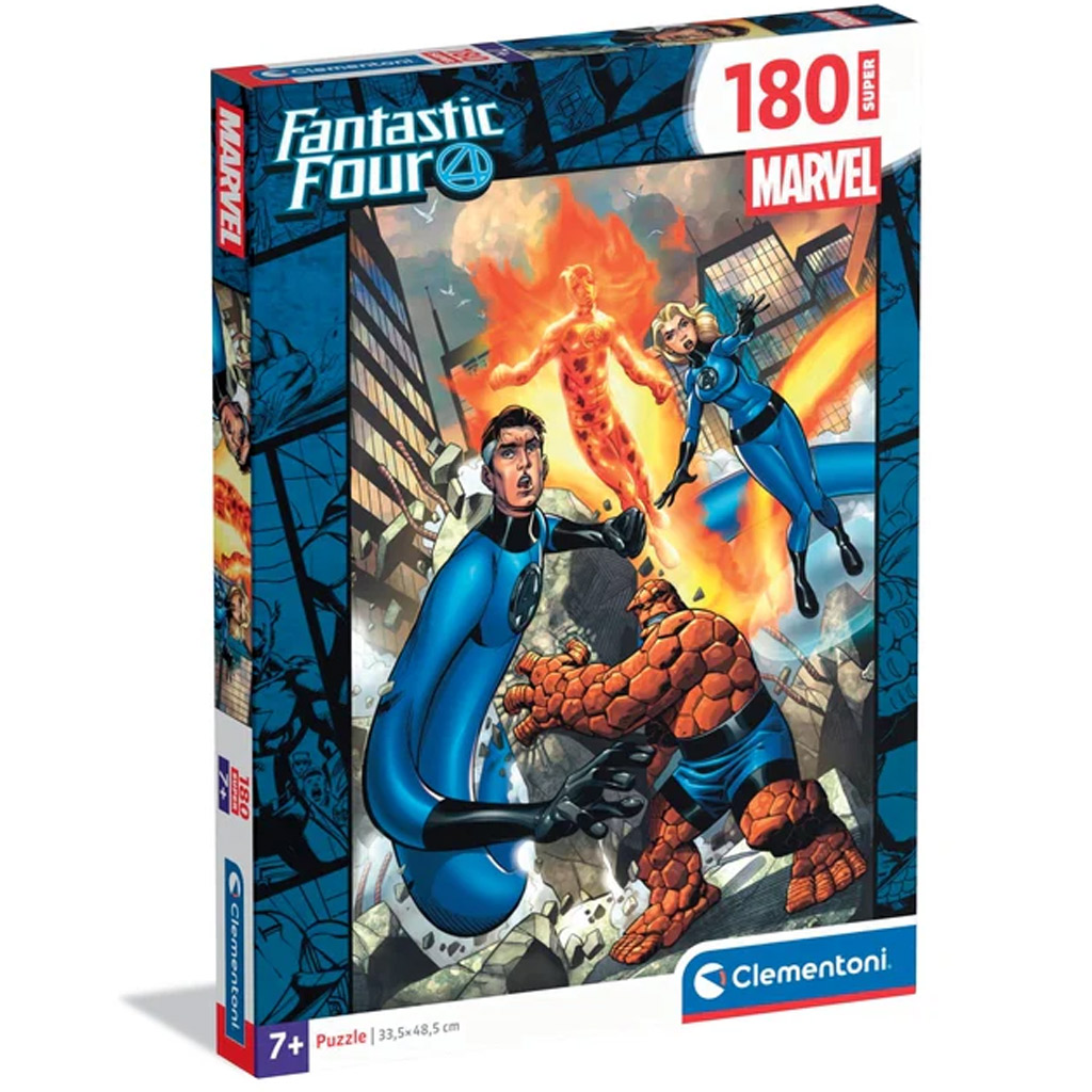 Fantasztikus négyes 180 db-os Super Puzzle - Clementoni