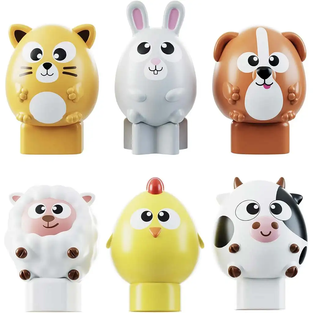 Carotina baby: Farm állatos formaillesztő játék - Lisciani kép 2