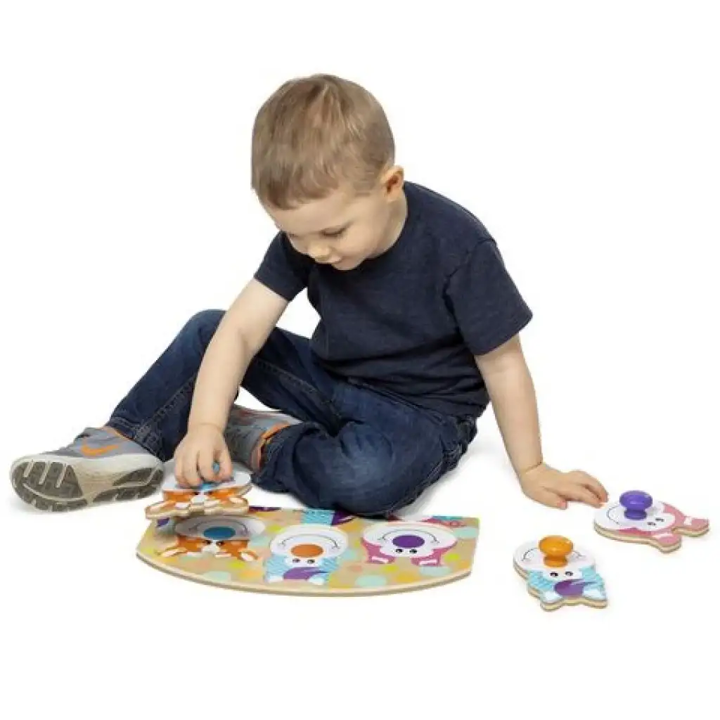 Farm fa óriás formapuzzle - Melissa & Doug kép 3