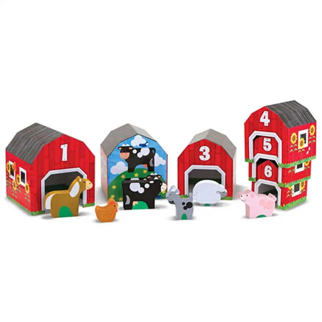 Farm istálló soroló kreatív játékszett - Melissa & Doug kép 2