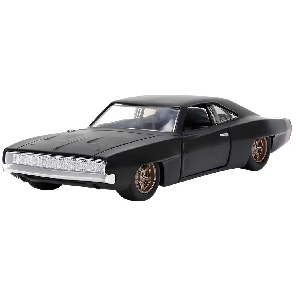 Halálos iramban: Dom Toretto Dodge Charger R/T 1970 &  Dodge Charger Widebody 1968 fém kisautója 2db-os csomag 1/32-es méretarány 13cm- Jada Toys kép 6