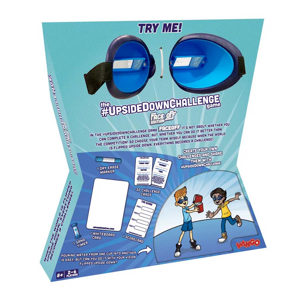 Fejjel lefelé kihívás társasjáték - Face Off kiadás kép 2