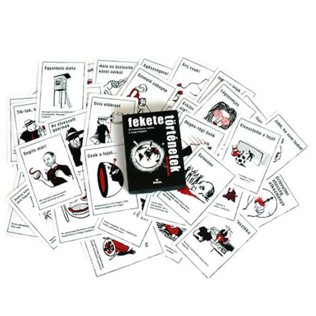 Fekete történetek: Bizarr valóság logisztori rejtvények társasjáték kép 2