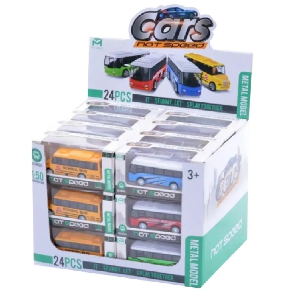 Fém buszok több változatban 1/50