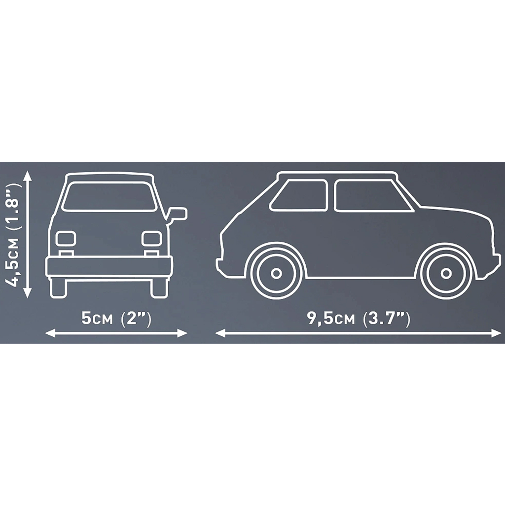 COBI: Polski Fiat 126p Maluch építőjáték (24530) kép 3