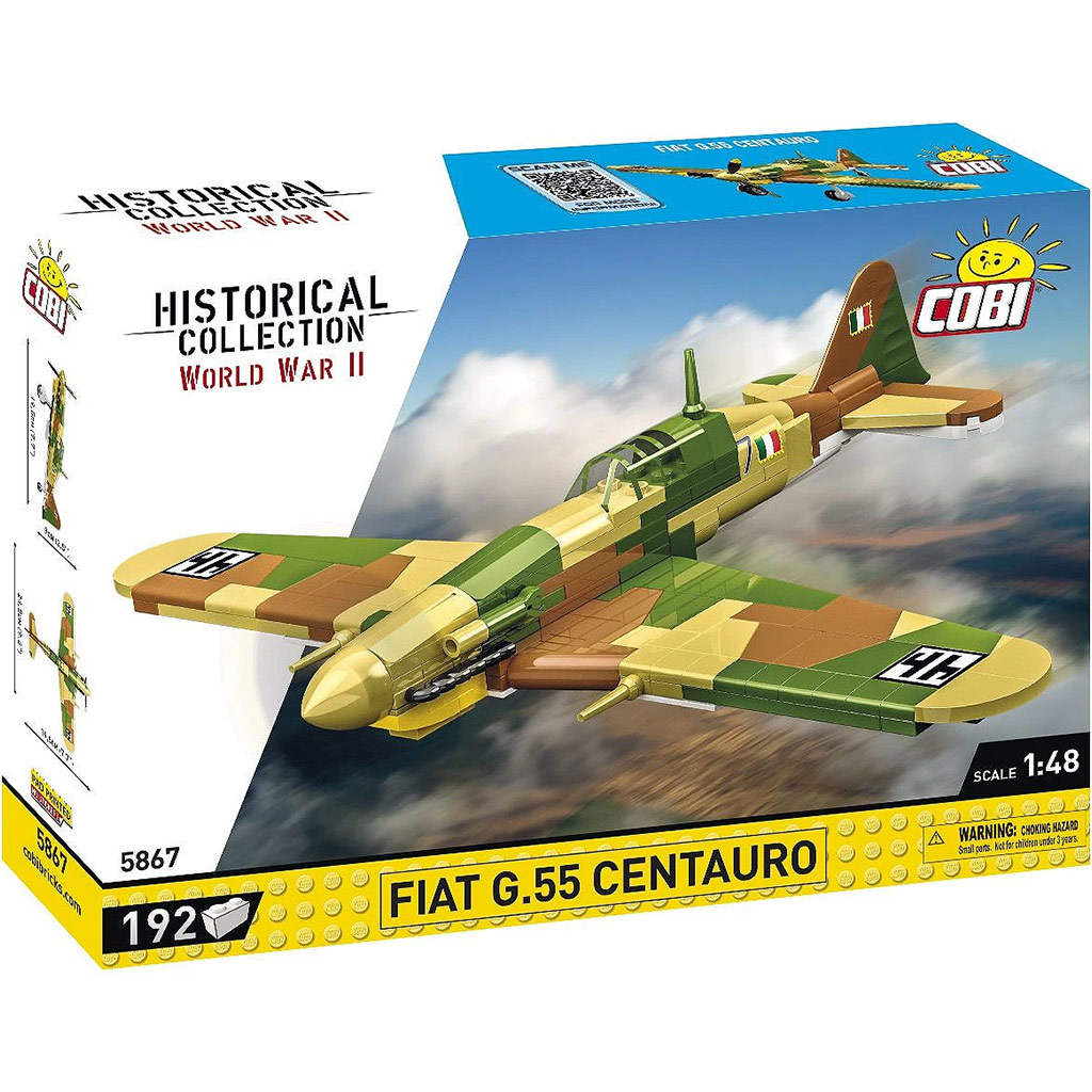 COBI: Fiat G.55 Centauro repülő építőjáték (5867)