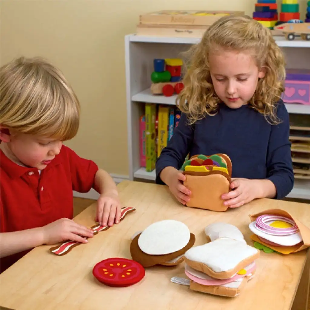 Filc szendvics készítő - Melissa & Doug kép 4