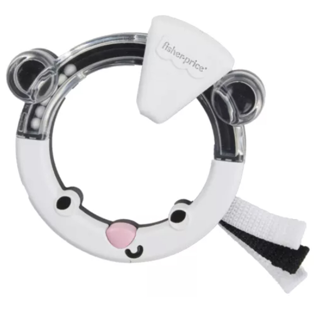 Fisher-Price: Medvés vidám állatos rágóka - Mattel kép 2