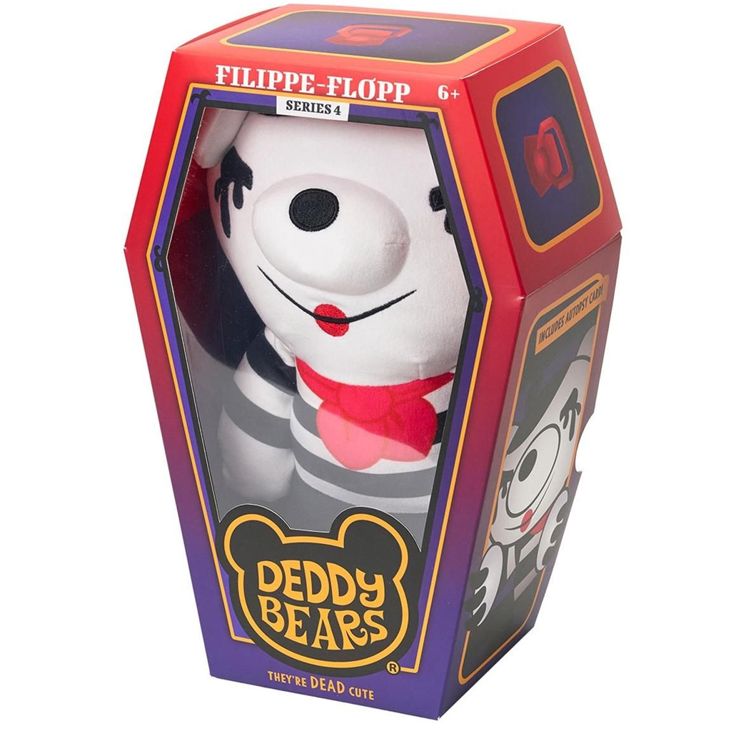 Deddy Bear Hank plüss koporsóban, 4. sorozat, 30 cm-es - Flippe-Flop kép 2