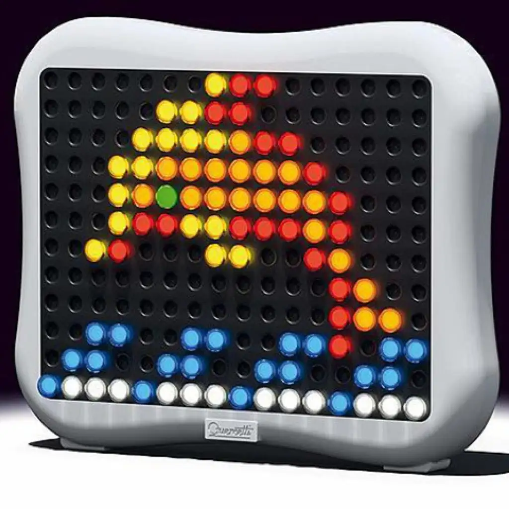 Quercetti: Peg Brite világító kristály pötyi szett 122db-os kép 4