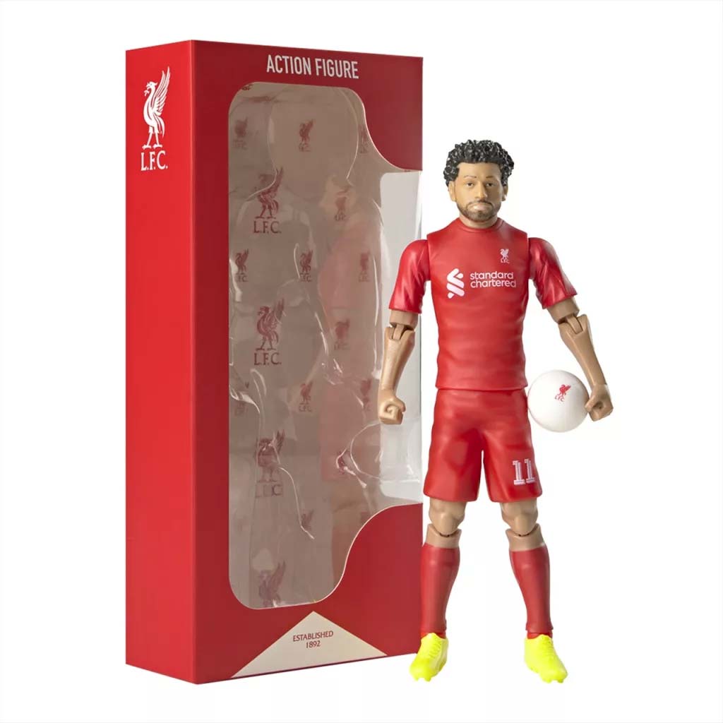 Focista akciófigura, 20 cm - Liverpool, Salah 11-es mezben