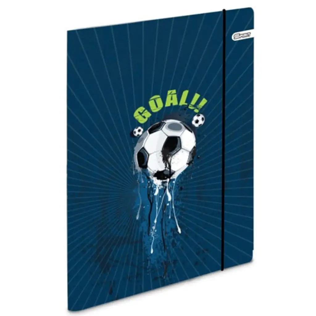 Football goal ergonómikus iskolatáska hátizsák tolltartóval 4db-os szett kép 6