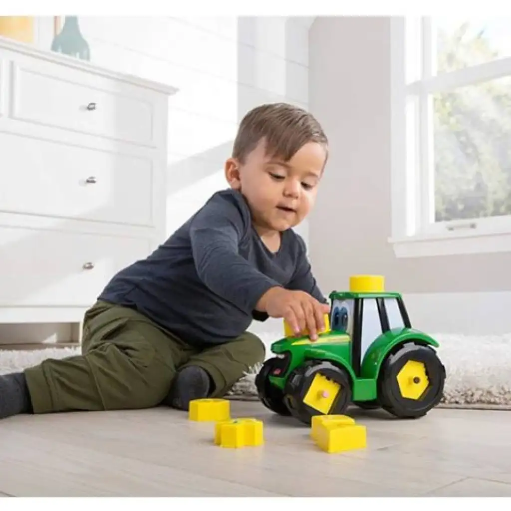 Johnny Traktor formaillesztő elemekkel - Tomy kép 4