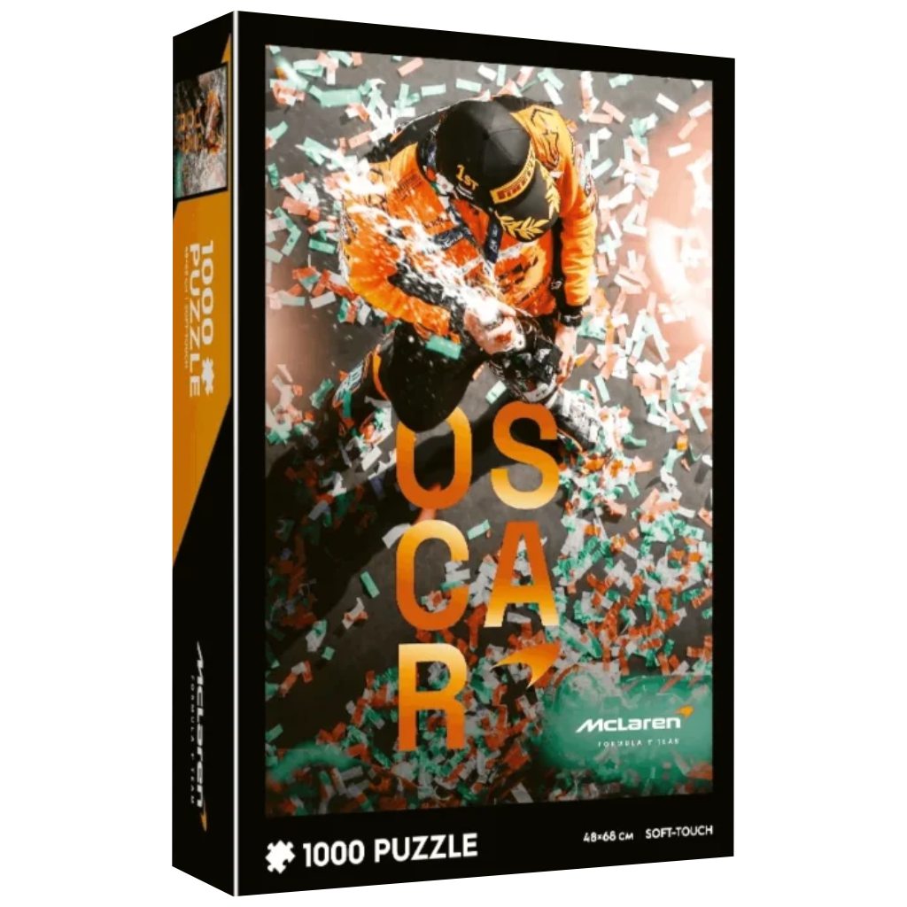 Formula-1 McLaren Oscar Piastri Soft-Touch 1000db-os puzzle - Trefl
