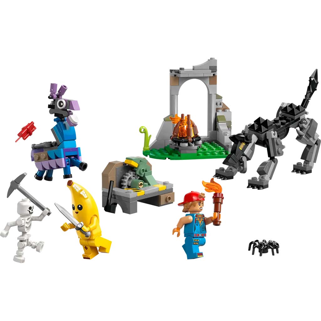 LEGO® Fortnite: Peely és Sparkplug táborhelye (77075) kép 3
