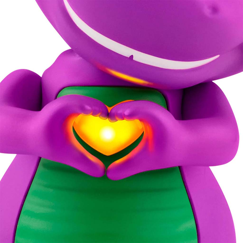 Fisher-Price: Barney's World Szívet mutató Barney - Mattel kép 2