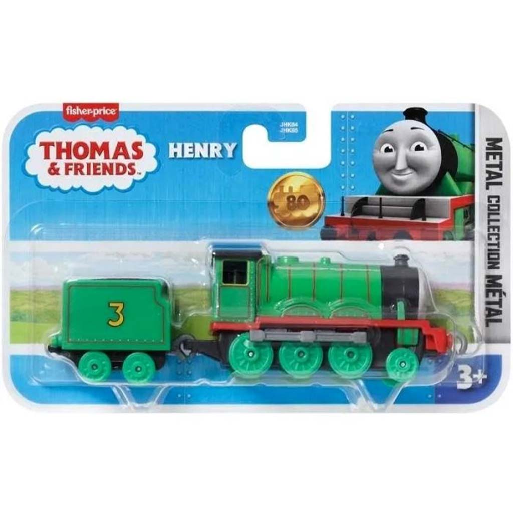 Fisher-Price: Thomas és barátai Henry mozdony vagonnal - Mattel