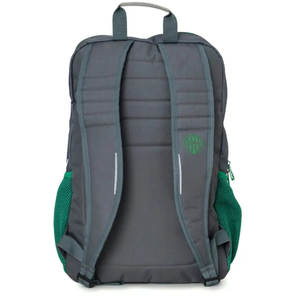 Fradi címeres nagy szürke iskolatáska hátizsák kép 2