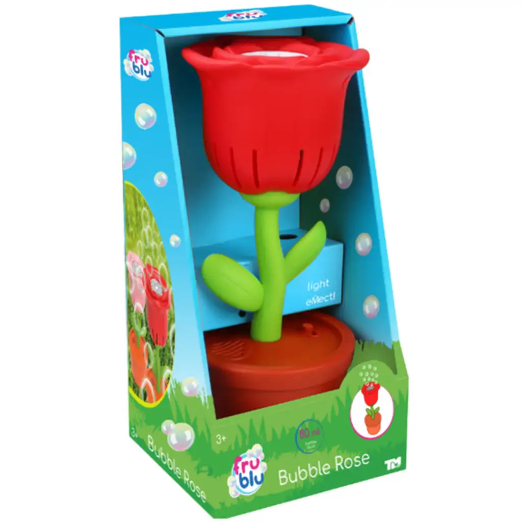 FruBlu: Fény bubigép Rózsa 2x40ml folyadékkal