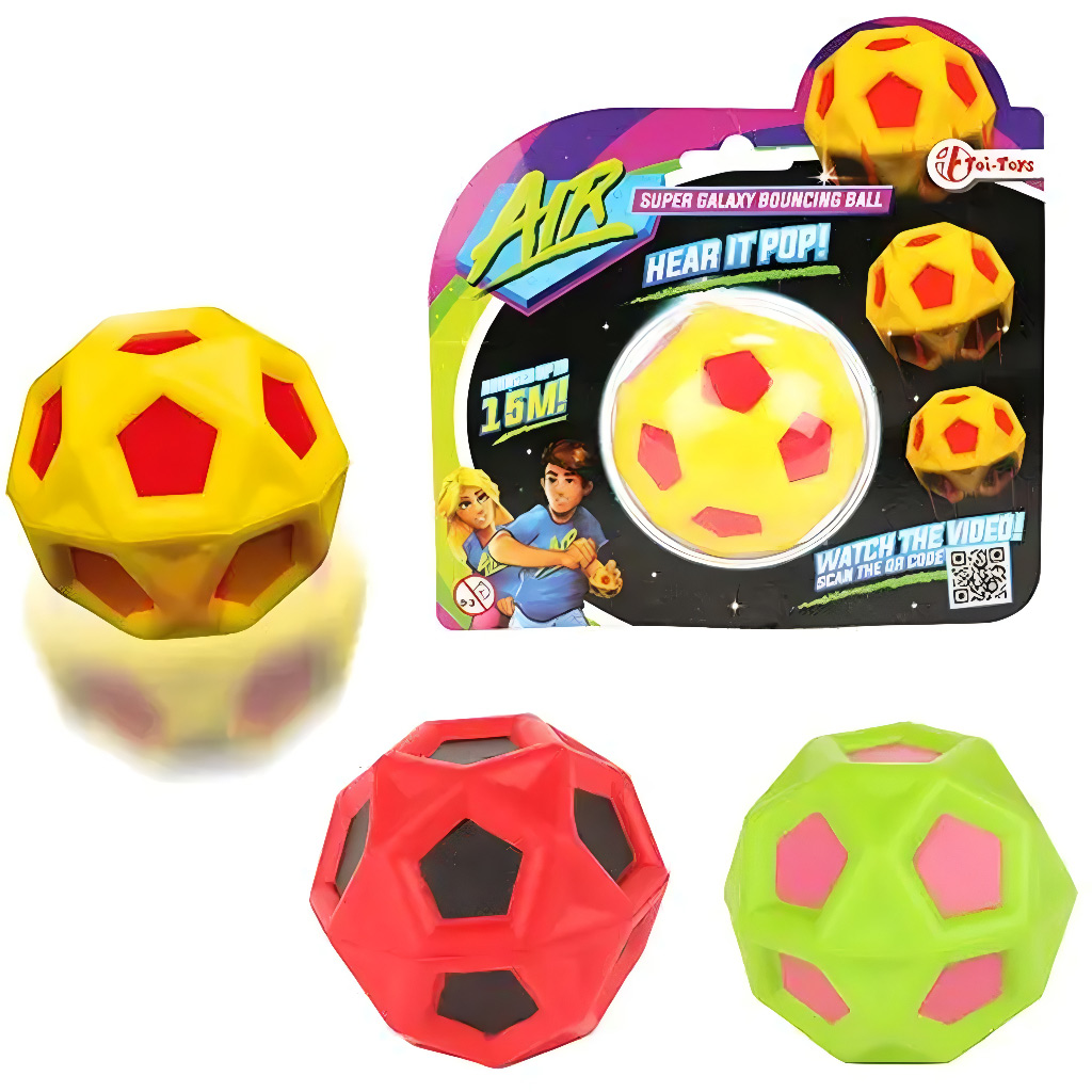 Szuper Galaxy pattogó labda többféle változatban 1db