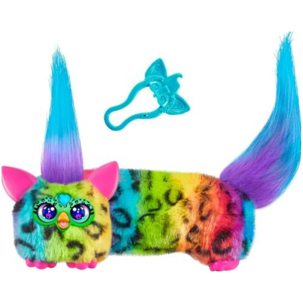 Furby: DJ Furblets Rain-Bow-Kat interaktív plüss figura - Hasbro kép 2