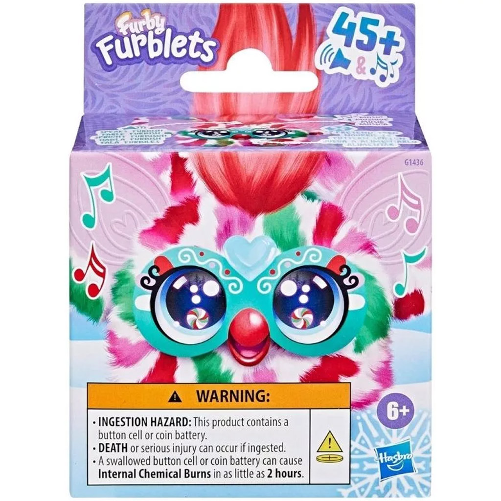 Furby: Furblets Pep-Mint interaktív plüssfigura - Hasbro