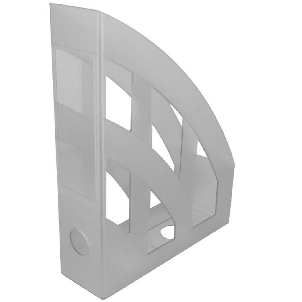 Spirit: Füstszürke műanyag irattartó papucs A4-es méretben