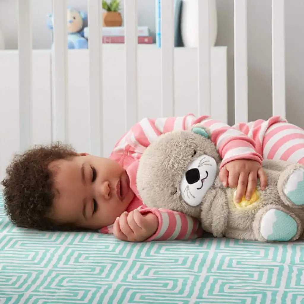 Fisher-Price: Szunyókáló vidra funkciókkal - Mattel kép 3