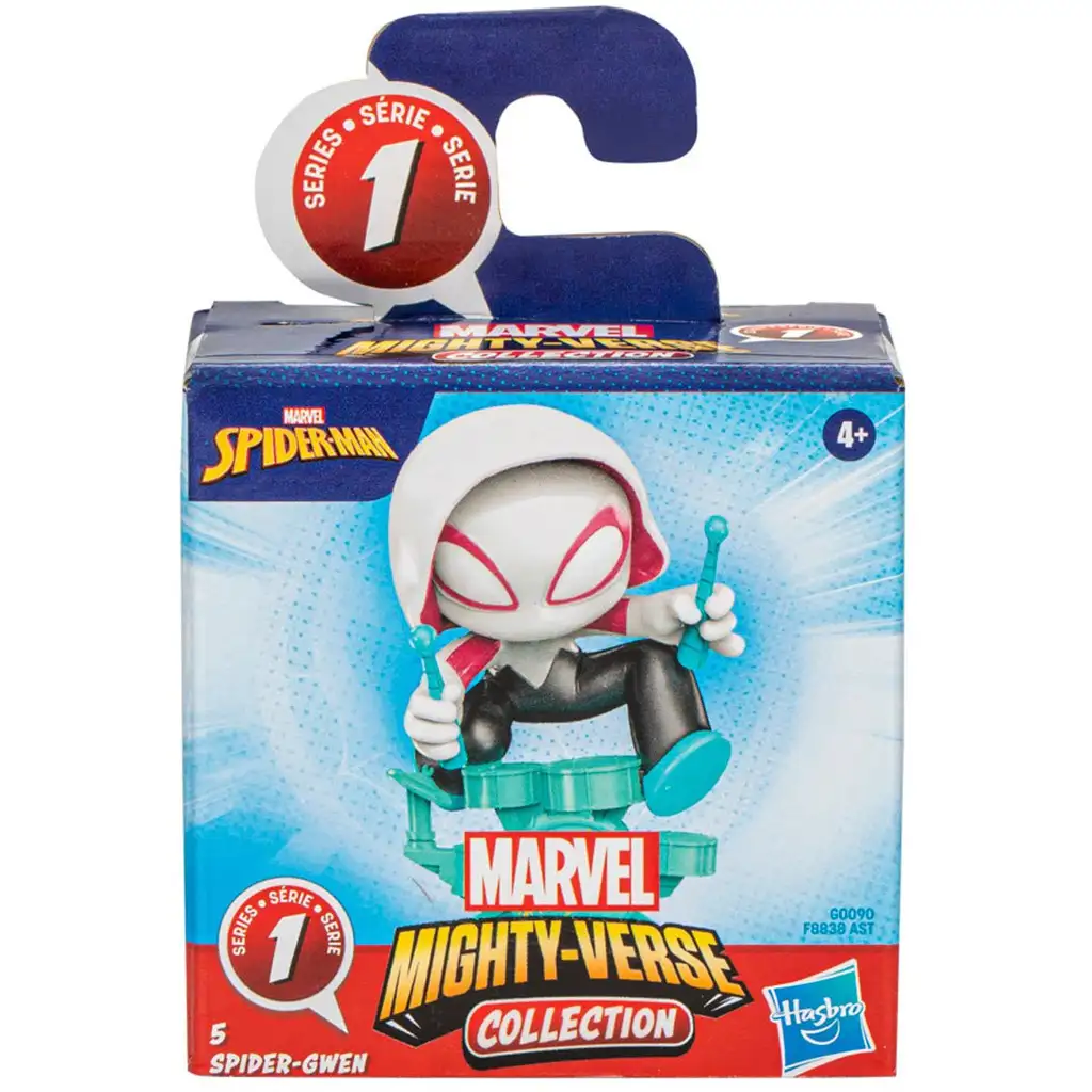 Marvel: Pókember Mighty-Verse Collection - Spider Gwen mini figura - Hasbro kép 3