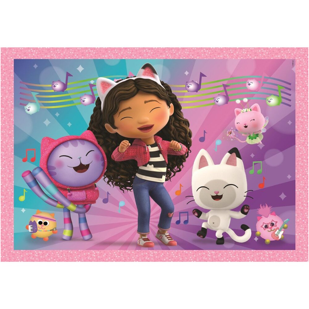 Gabi babaháza 4 az 1-ben Supercolor puzzle - Clementoni kép 4