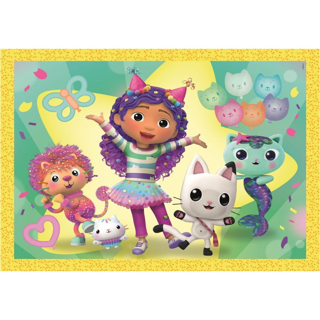 Gabi babaháza 4 az 1-ben Supercolor puzzle - Clementoni kép 5