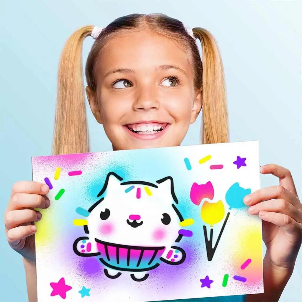 Gabi Babaháza: Airbrush színező készlet táskában kép 10