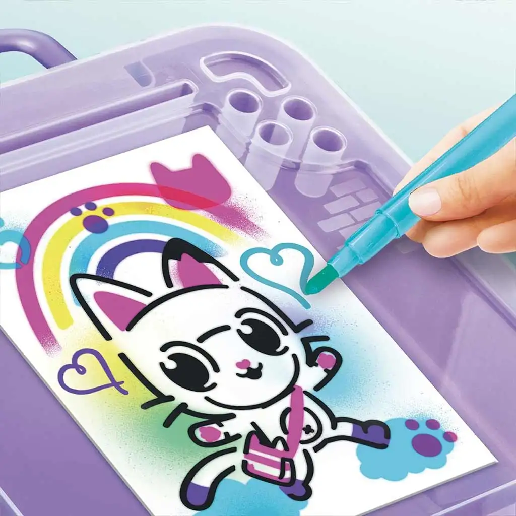 Gabi Babaháza: Airbrush színező készlet táskában kép 8