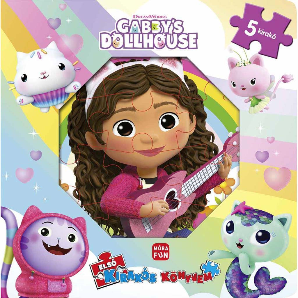 Móra: Gabi babaháza - Első kirakós könyvem