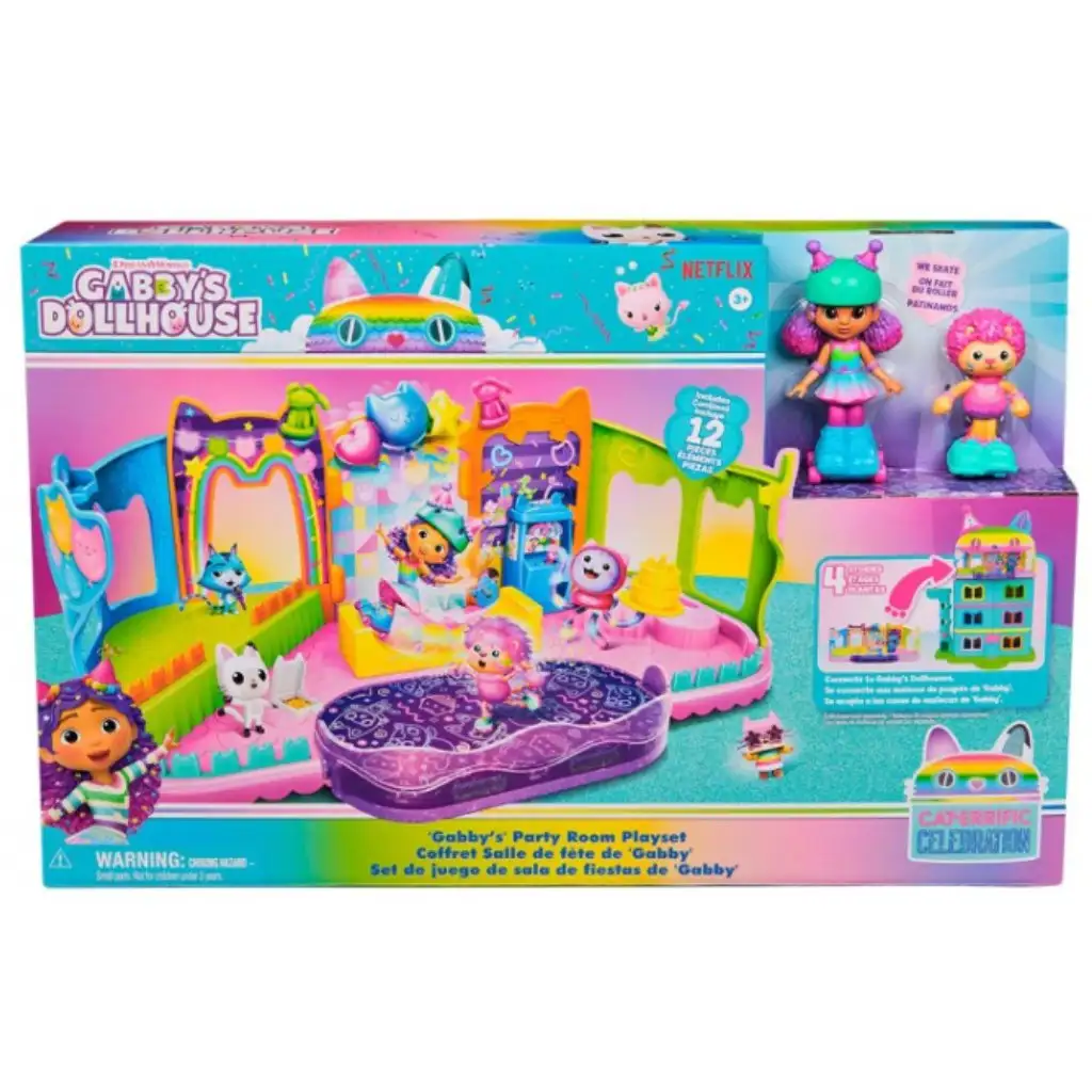 Gabi babaháza: Gördeszka park játékszett  - Spin Master