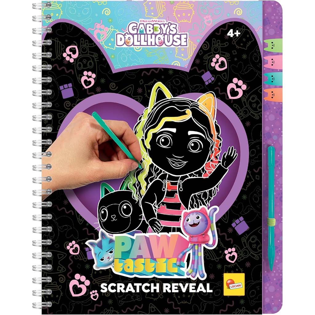 Gabi babaháza Pawtastic képkarc kreatív szett 44old - Lisciani