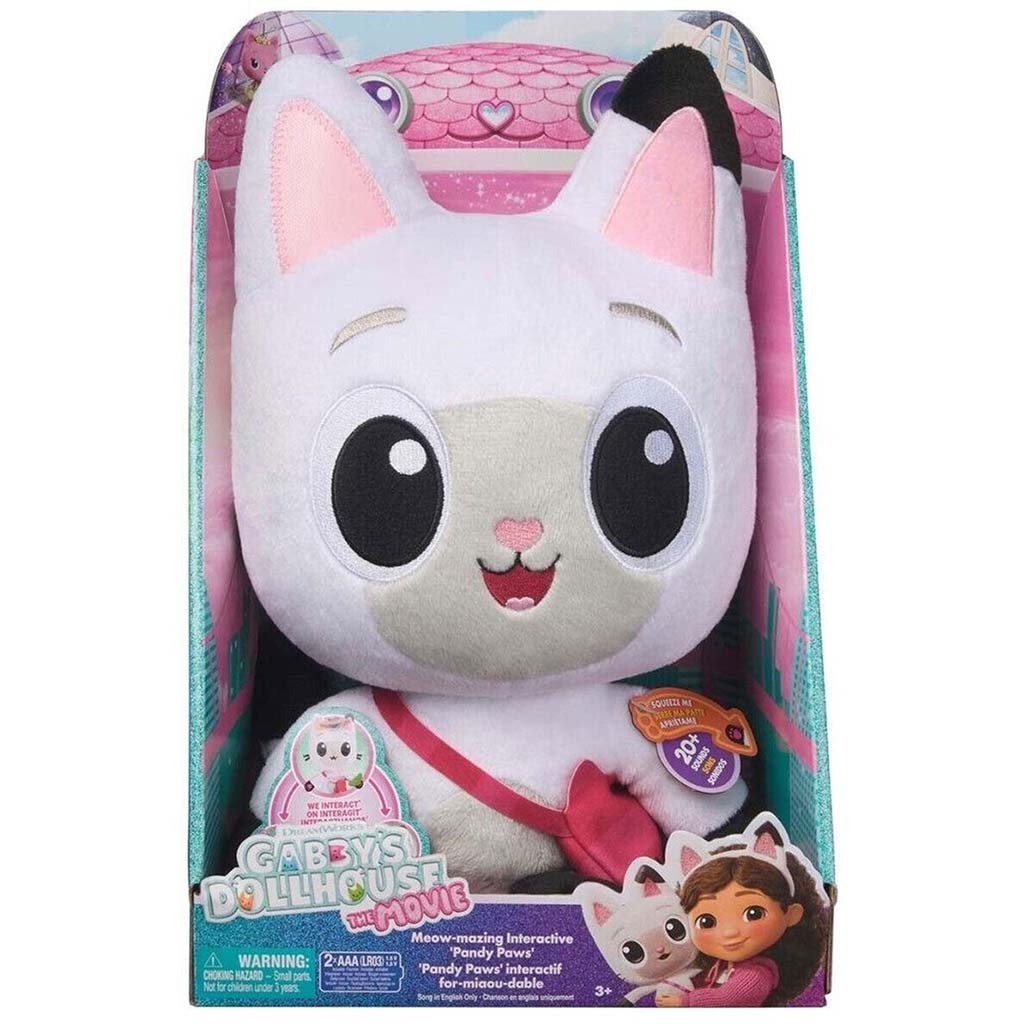 Gabi babaháza Mozi: Pandy Paws interaktív plüss figura 30cm - Spin Master