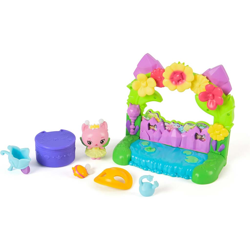 Gabi babaháza Mozi: Kristály kert erkély játékszett - Spin Master kép 2