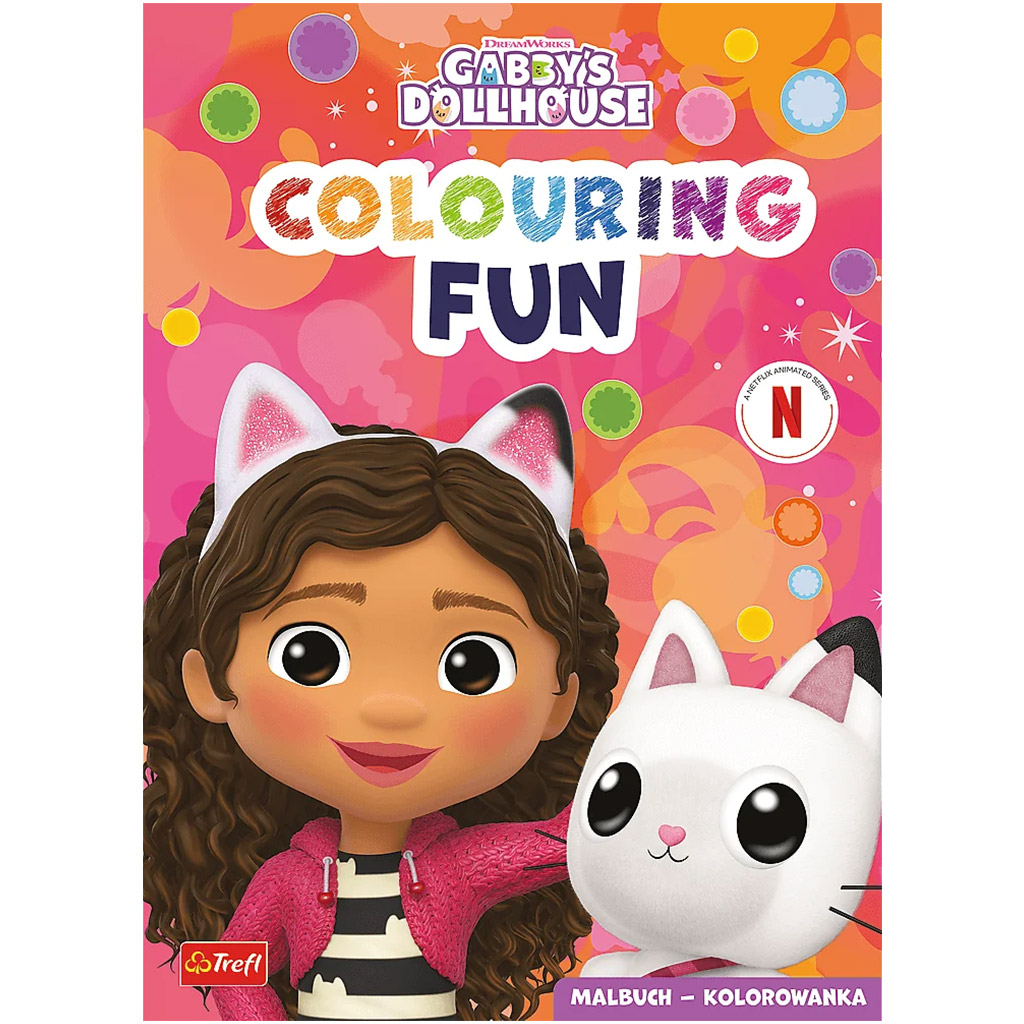 Gabi babaháza: Gabi és Pandi Mancs kifestőkönyv - Trefl