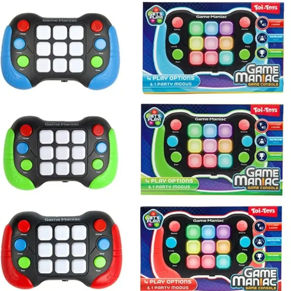 Game Maniac: 4 az 1-ben elektronikus játékkonzol kép 2